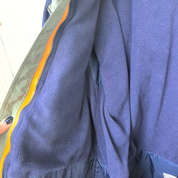 VTG Columbia Detachable Fleece Liner Heavyweight Winter Coat Men's Med - Picture 7 of 11